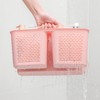 UUJOLY Plastic Portable Shower Caddy Basket Bucket, Cleaning Shower Basket