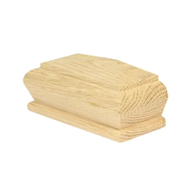 Jackson Woodturners Oak Half Pyramid Cap – Recessed to Fit