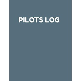 Pilots Log: This easy to read logbook perfect for pilots. Four distinct pages for anyone who flies a plane.