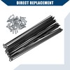 Hihaha Bicycle Steel Spokes 14G Bike Spoke 220mm Length with
