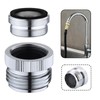 Ceaeso Faucet To Garden Hose Adapter With Aerator,Sink Faucet To