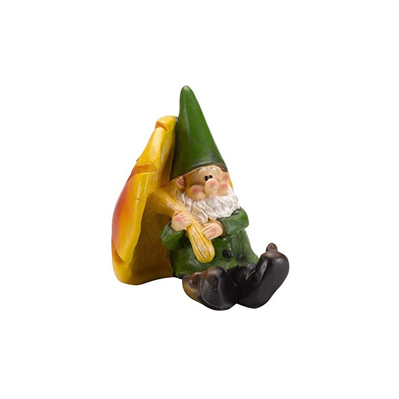 Smart Garden Mushroom Wilf Garden Gnome Ornament 20cm