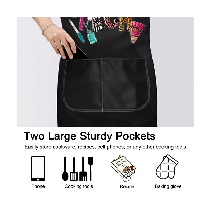Nail Tech Apron With Pockets Nail Tech Gift Nail Salon