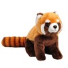 Lilizzhoumax Red Panda Plush Animal Pillow, Fluffy, Soft, Realistic, Christmas