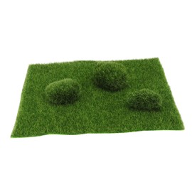 Operitacx Elegant Decorative Moss 4pcs Fake Greening Artificial Lawn Realistic Simulated Turf