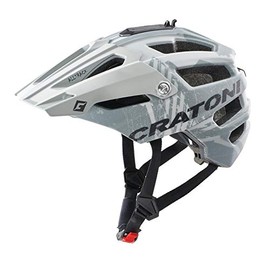 Cratoni Unisex - Adult AllTrack Helmet, Grey Rubber, M/L (58-61 cm)