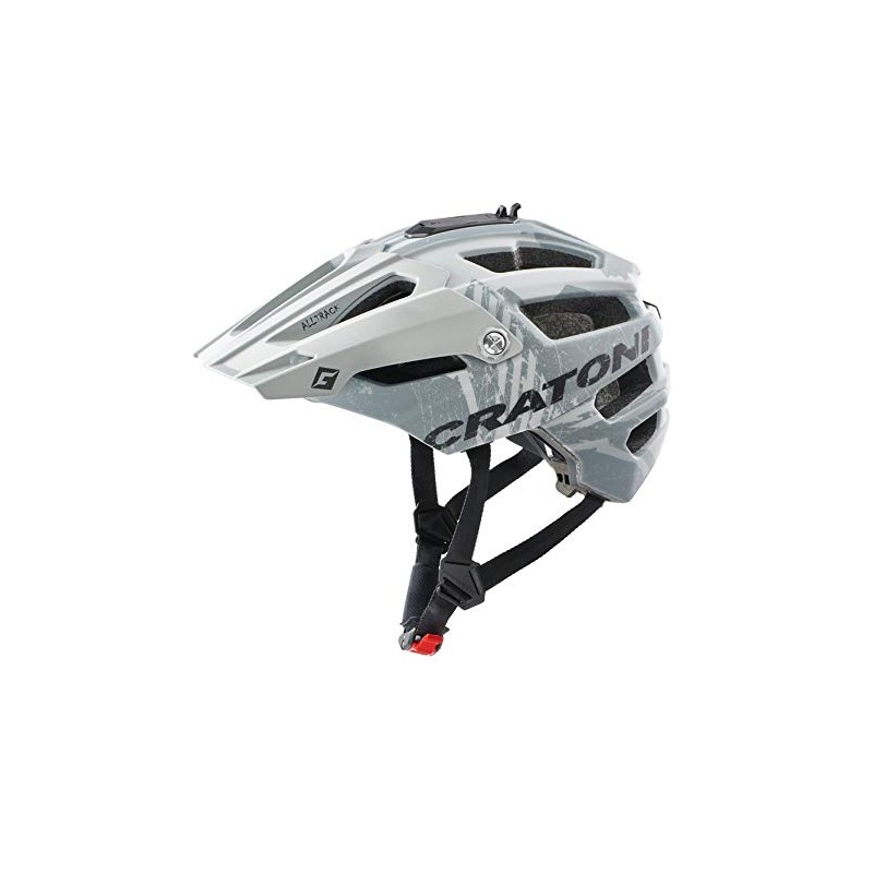 Cratoni Unisex - Adult AllTrack Helmet, Grey Rubber, M/L (58-61