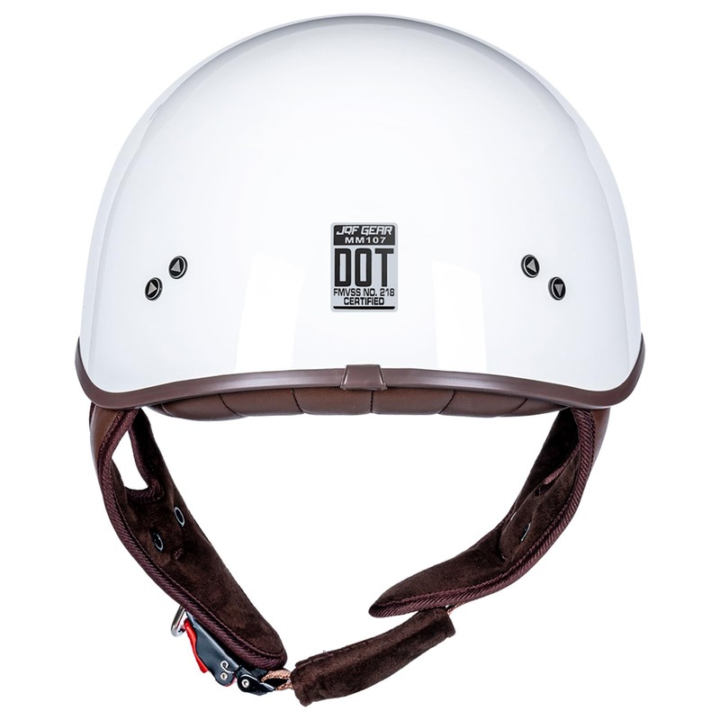 JQF Gear Retro Motorcycle Helmets for Men Women Open Face