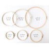 NBK Embroidery Frame, Inner Diameter 3.1 inches (8 cm), 1