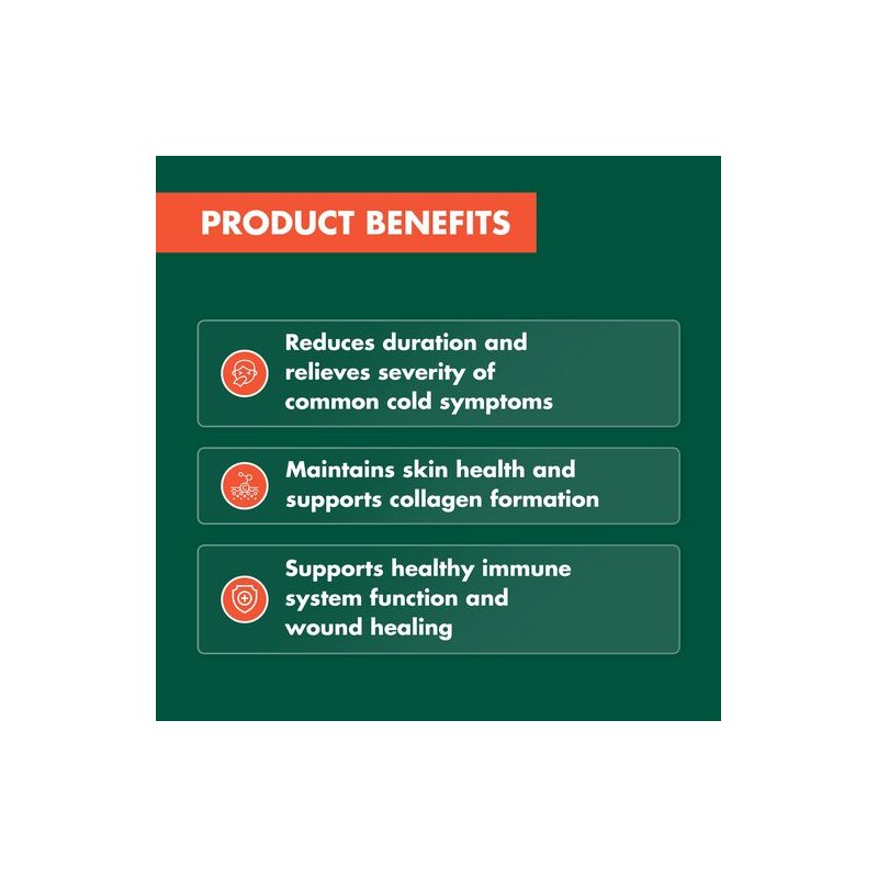 Nature's Own Zinc + C Chewable 60 Tablets