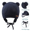 XIAOHAWANG Baby Hat Cute Bear Toddler Earflap Beanie Warm for