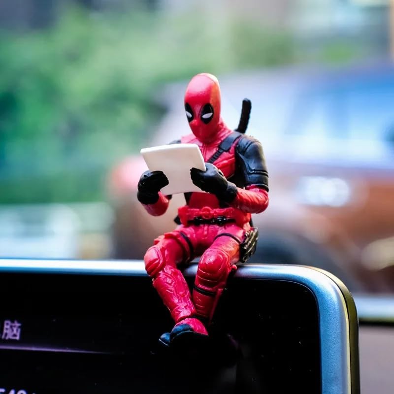 Kokiri Shop Mexico Figura Mini Deadpool para Decoración de Escritorio