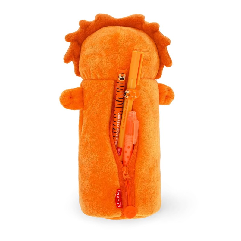 Legami - Super Soft Pencil Case, Lion Theme, Soft Pencil