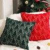 ESSECMBS 2PCS Christmas Tree Throw Pillow Covers 45 * 45cm
