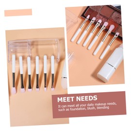 OHPHCALL Makeup Brush Set Compact Blush Brush Eye Shadow Kit for Travel Different Comfortable Handle