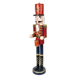 Jeco, 36 Inch Red Nutcracker Drummer Soldier