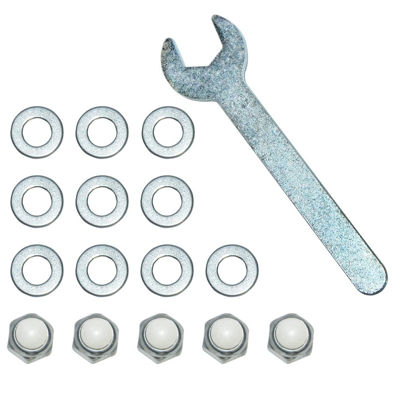 Treeswin M8 Wrench and Hex Nuts and Washers Set Kit