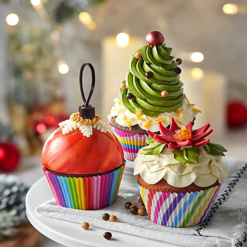 Carehabi Muffin Cases Paper, Pack of 300 Muffins Baking Cups,