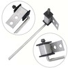 2 Pack Exhaust Hanger rod Stainless Steel 90 Degree Bent