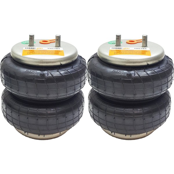 2 pack of TORQUE 6781 Replacement Air Spring Bag for