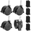 70360 Grill Locking Caster Wheels with Insert Kit Replacement Parts