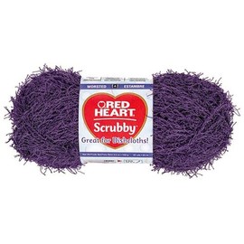 Red Heart Scrubby Yarn
