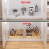 Sikarou Wood Pull Out Cabinet Organizer 14" W x 21"