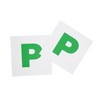 ShaniTech Pack of 2, Magnetic Car P-Plates for New Drivers,