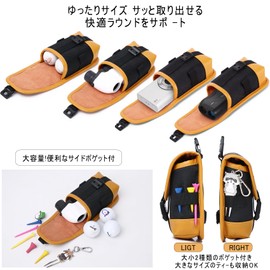 Top shine Golf Rangefinder Case, Easy Open and Close Distance Meter Case with Carabiner Laser Distance Meter Case Lightweight PU Leather Golf Ball Case Golf Distance Meter with Digital Camera Green