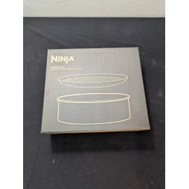 Ninja LOT OF 2 Ninja Bake Pan & Pizza Pan (AOPBAKEBRN) for OP300 & OP400 Series *NEW*