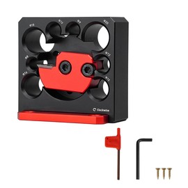 Tiardey Dowel Maker Jig Kit – Adjustable Metric 8mm to 20mm Dowel Maker with Carbide, Electric Drill Milling Tool for Wooden Rods, Sticks, and Woodworking