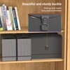 File Organiser Box Files Folder Document Organiser with Handle,25 Pockets