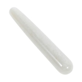 Ipetboom Jade Roller Massager for Facial Skin Care Anti-Aging and Puffiness Relief 2-Piece Set Gua Sha Tool Suitable for Skin Types Natural Gemstone Massage