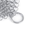 Stainless Steel Chainmail Scrubber Rust Proof Scraper Cleaner for Cast