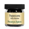 Whole Malabar Indian Black Peppercorns By Penzeys Spices .8 oz 1/4 cup jar (Pack of 1)