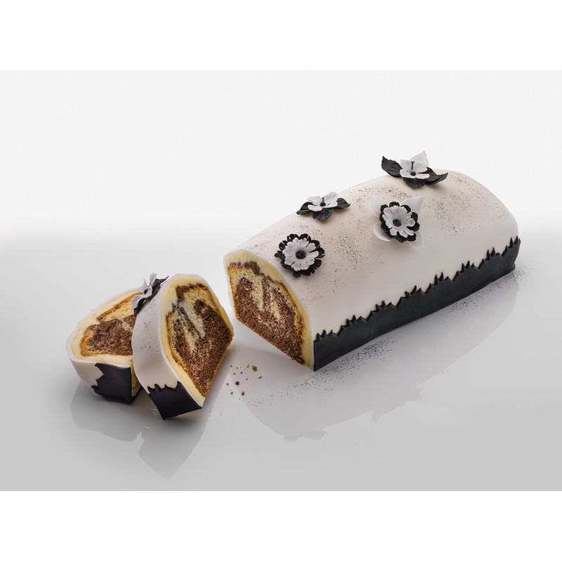 Zenker 7818 Crème Noir Loaf Tin Diameter 30 cm Stainless