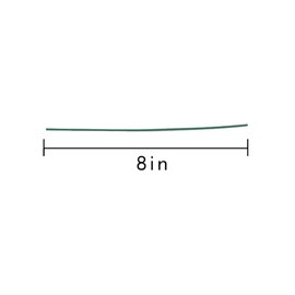 EYAKEG Plant Twist Ties - 8in Plant Ties for Climbing Plants - Garden Ties Reusable Twist Ties Garden Twine for Plants Vines Cords Bags - Pack of 200, Green