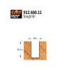 CMT Orange Tools 912.660.11 – Strawberry Straight HM S 12