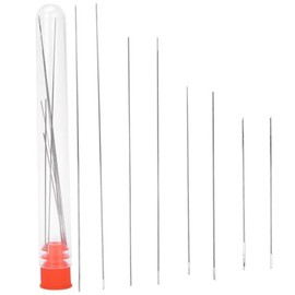 Set de Agujas de Abalorios 8 Piezas Agujas para Cuentas Grandes para Coser Bordar y Elaboración de Joyería for Manualidades