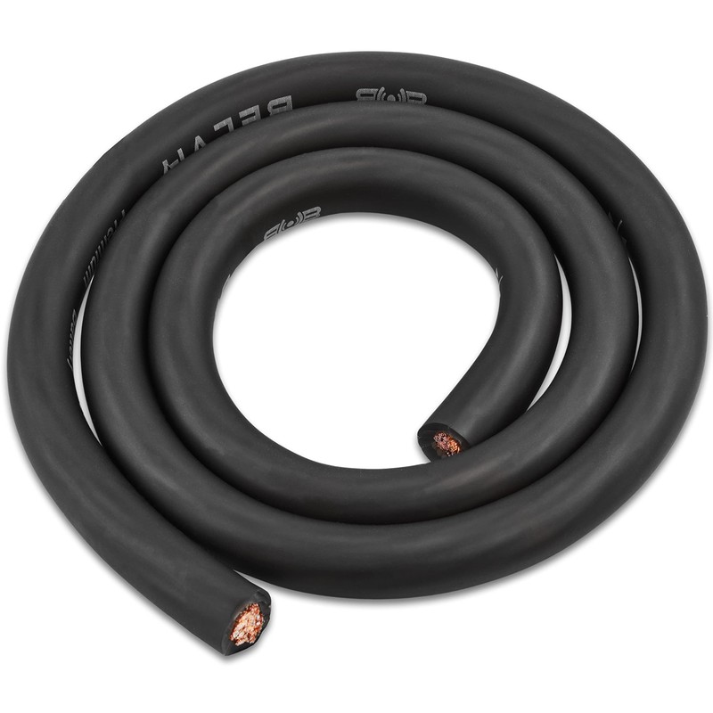 Belva True 1/0 Gauge AWG Premium CCA Complete Amplifier Wiring