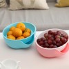 Ciieeo Lazy Fruit Plate Snack Bowl Shell Holder Nut Bowl