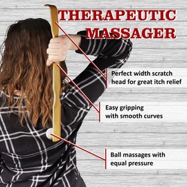 Bamboo Backscratcher 1x Bonger & Travel Size - 2 Total Units