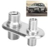 A/C Bulkhead, Car 2‑Port Air Conditioner Bulkhead Connector Universal Modification