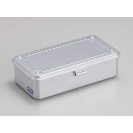 TOYO T-190 Steel Color Trunk Tool Box (Silver)