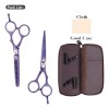 Purple Dragon Kit 2 Tijeras Prof Estilista Barbero Peluquero Increibles