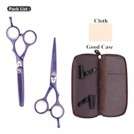 Purple Dragon Kit 2 Tijeras Prof Estilista Barbero Peluquero Increibles !