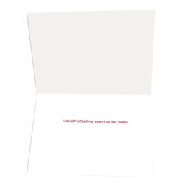 Dry Heat Western Snowman Funny Christmas Card - 18 Holiday Cards