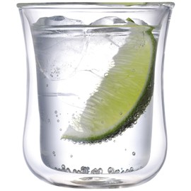 iwaki(イワキ) 耐熱ガラス ダブルウォールグラス Airグラス 230ml K405 クリア