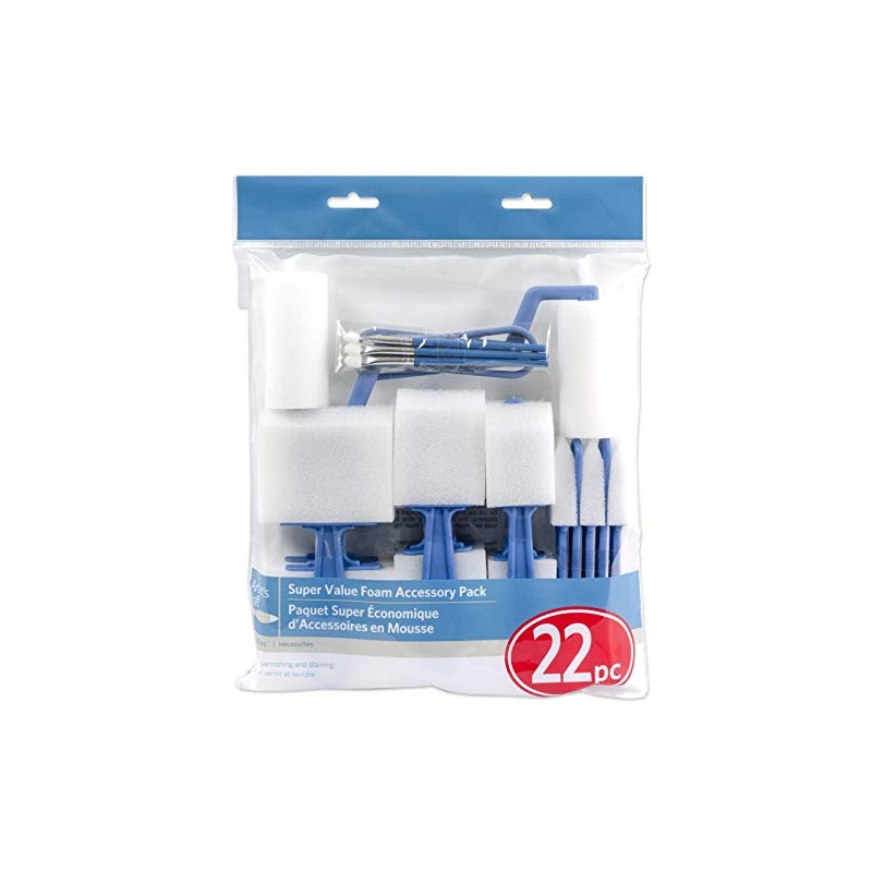 22 Piece Super Value Foam Brush Set by Artist's Loft