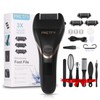 Pretfy Electric Foot Callus Remover Set Rechargeable Foot Grinder Digital